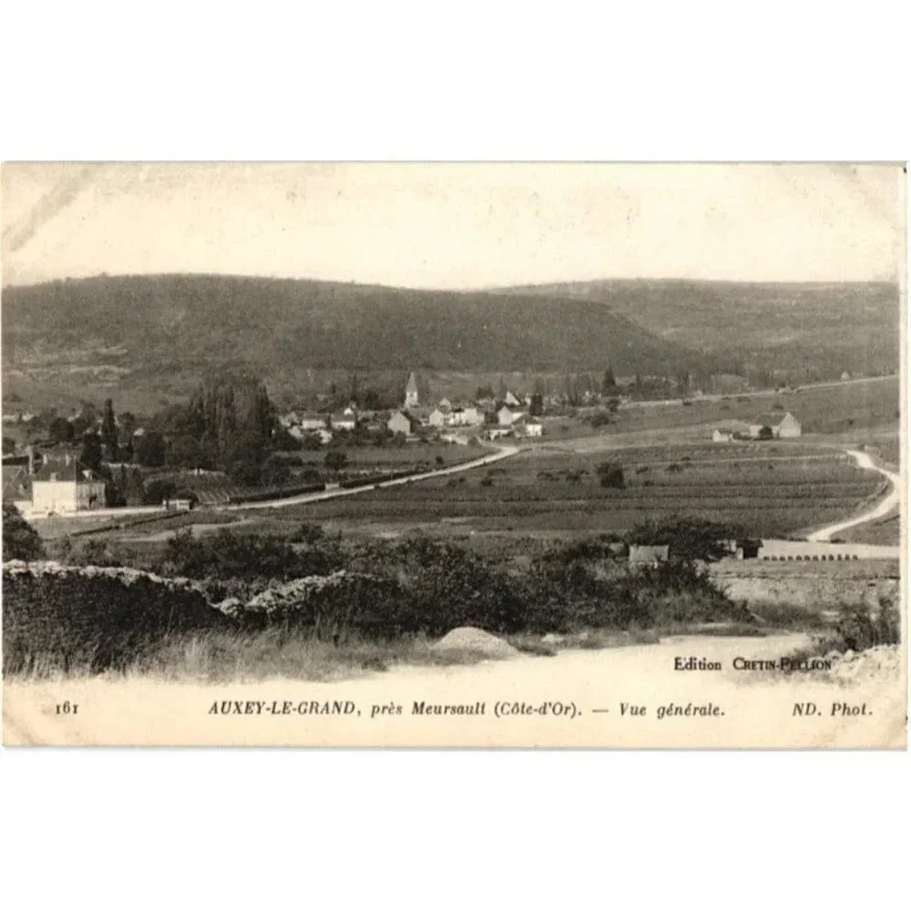 AUXEY-LE-GRAND, pres Meursault (Cote-d'Or) Vue generale-Auxey- Duresses Postcard